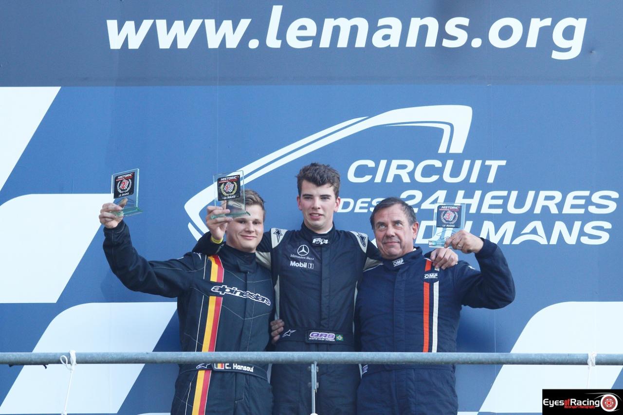 Podium pre-90 C2 - Le Mans 2016